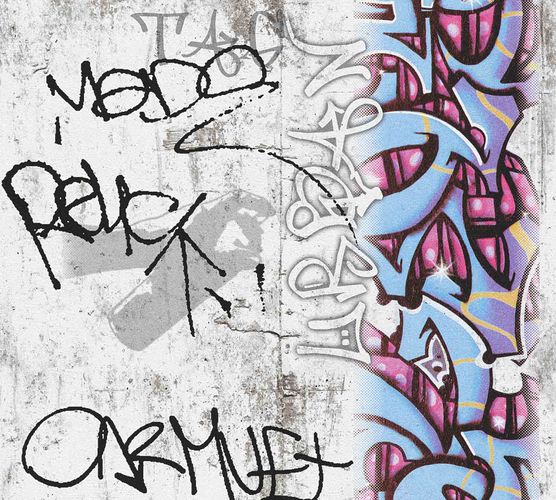 Kindertapete-Beton-Graffiti-grau-blau-36986-1-191711