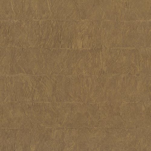 Vliestapete-Stein-Optik-braun-gold-Metallic-83946-191794