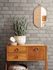 Wallpaper non-woven Stone look 3D white gray 58412 2