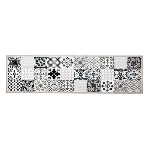 Hallway Runner Rug Carpet Washable Tiles Mosaic