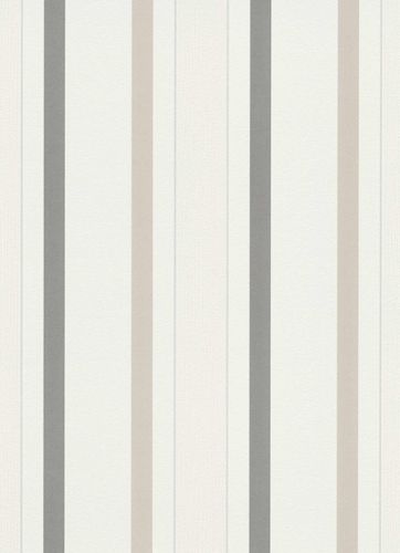 Product Picture Vinyl Wallpaper Line white taupe 5429-02