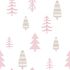 Kids Wallpaper trees white pink Babylandia 005464 1