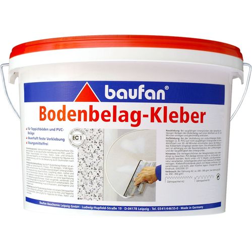 Baufan Bodenbelag-Kleber 10 kg leicht zu verarbeitender Klebstoff
