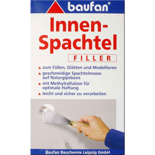 Baufan Innen-Spachtel 1 kg standfeste Spachtelmasse