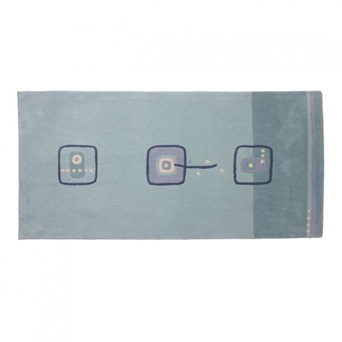 Teppich Handtaft Green 135x65 cm grün