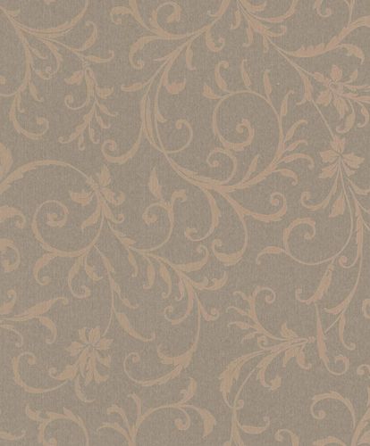 Artikelbild Textiltapete Ornament Ranken taupe Glanz Mondaine 086255