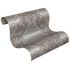 Retro baroque lounge wallpaper 148213 grey silver glossy 1