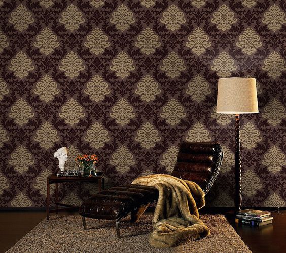 Retro-Barock-Lounge-Tapete-156645-braun-gold-glaenzend-63200183_3