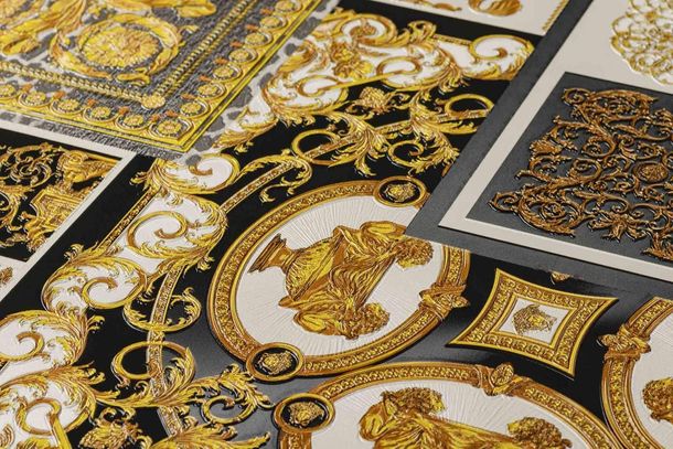 Artikelbild Vinyltapete Versace Home 4 Kacheln 370483