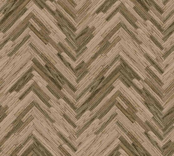 Wallpaper VERSACE Home Herringbone brown 370512