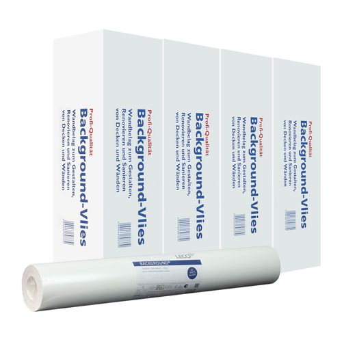 16x LECO Background Vlies Tapete zum Renovieren Makulatur
