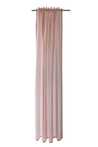 Schlaufenschal transparent Uni Gewebt rosé 5401-36