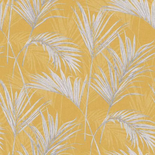 Image Vinyl Wallpaper Palm Leaves metallic MY2001