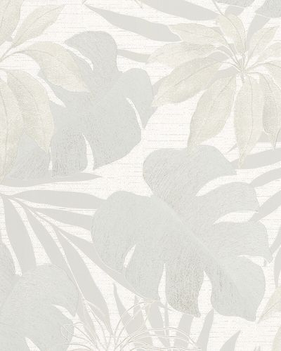 Image Non-Woven Wallpaper Leaves metallic 31603