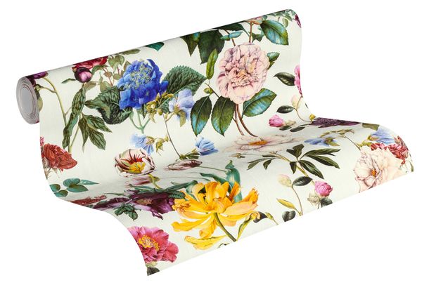 Wallpaper Blossom cream green Jette Joop 37336-1