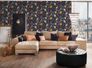 Tapete Vlies Wohnzimmer Blüten grau-blau grün Jette Joop 37336-4 | 373364 3