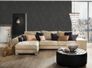Wohnzimmer Tapete Vlies Beton-Optik Used schwarz gold Glanz A.S. Creation Blooming 2307-82 | 230782 4
