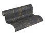 Rollenbild Tapete Vlies Beton-Optik Used schwarz gold Glanz A.S. Creation Blooming 2307-82 | 230782 1