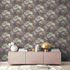 Wohnbereich Tapete Vlies New Walls Blumen grün grau flieder weiß 37392-1 | 373921 livingwalls 4