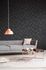 Wallpaper non-woven graphical black silver green 37394-5 4