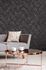Wallpaper non-woven graphical black silver green 37394-5 5