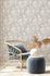 Wallpaper non-woven floral jungle cream brown 37396-2 4