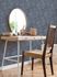 Wallpaper non-woven floral jungle blue black 37396-5 5