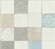 Wallpaper non-woven tile panels greywhite beige 37406-1 2