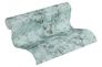 Rollenbild Tapete Vlies New Walls Ranken mit Blumen pastelltürkis weiß braun Glitzer 37420-3 | 374203 livingwalls 1