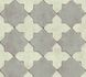 Wallpaper non-woven tiles cream grey 37421-5 2
