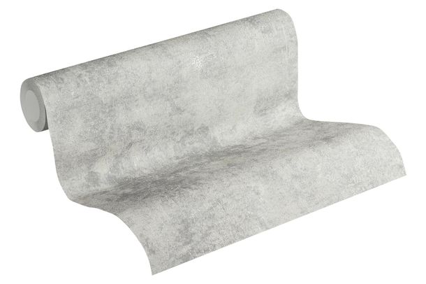Wallpaper non-woven structured creamgrey 37425-4