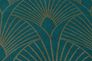 Wallpaper non-woven retro turquoise gold 37427-5 3