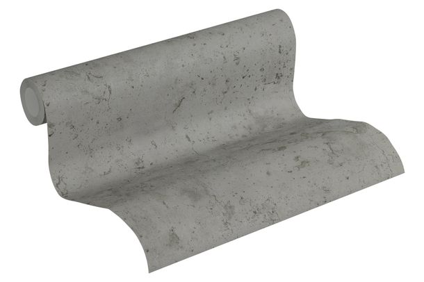 Rollenbild Tapete Vlies New Walls Betonoptik dunkelgrau taupe 37429-1 | 374291 livingwalls