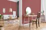 Wallpaper non-woven plaincoloured mottled red 37430-9 4