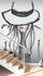 Fototapete-Rasch-Kruth-Design-Dame-weiss-schwarz-100877-63203414 1