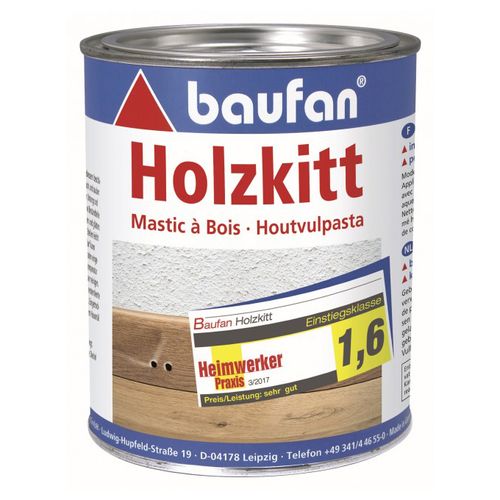 Baufan Holzkitt 1 kg Füllmasse Schnell Trocknend