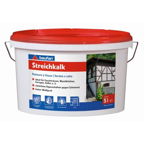 Baufan string lime 5 l Environmentally friendly lime paint