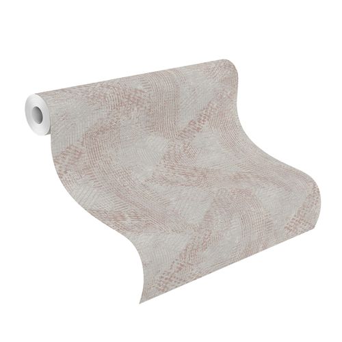 Tapete-Vlies-Vintage-Muster-grau-bronze-Finca-416824-63203654