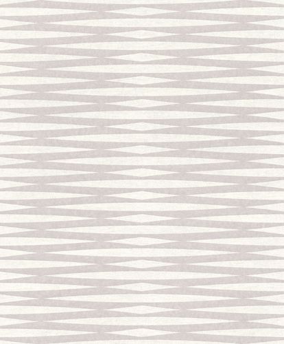 Tapete-Vlies-Rauten-Grafisch-graubeige-Metallic-298733-63204006