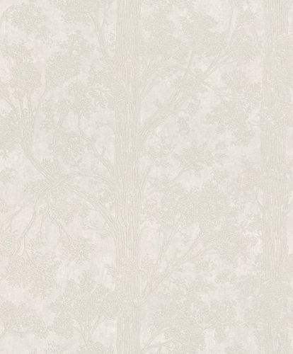 Tapete-Vlies-Wald-Baeume-grau-metallic-298801-63204013