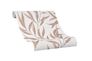 Non-woven wallpaper floral leaves beige brown 32203 2