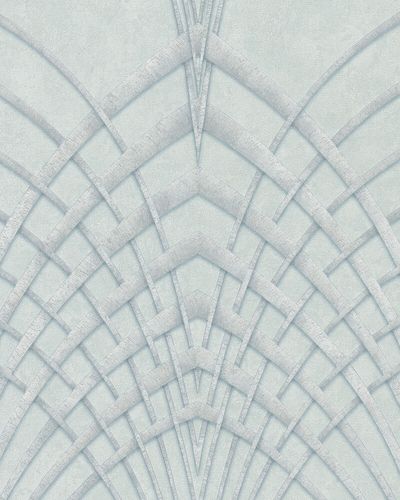 Tapete-Vlies-Art-Deco-graugruen-silber-Marburg-32252-63204243