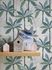 Non-Woven Wallpaper Leaves Palms white green 37530-1 5