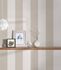 Produktbild Tapete Vlies weiß beige Streifen 37554-3 6