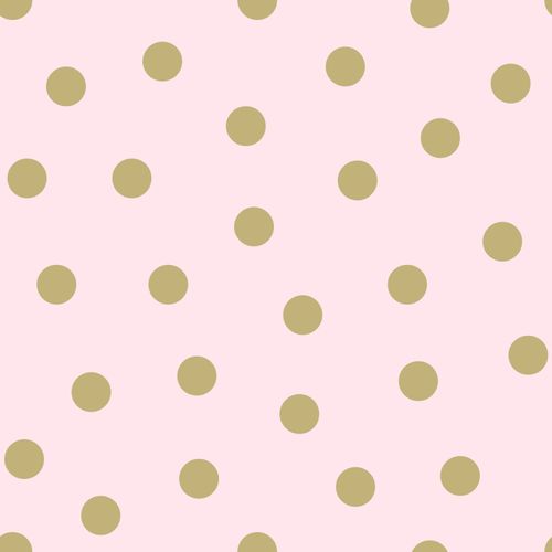 Kindertapete-Vlies-347677-Punkte-rosa-gold-Glanz-63205094
