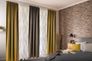 Homing Loop Curtain Plain saffron opaque 4