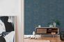 Wallpaper non-woven baroque blue silver 37648-5 4