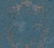 Wallpaper non-woven baroque blue silver 37648-5 2