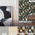 Wallpaper non-woven flowers floral black green blue 37650-2 7