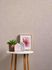 Wallpaper non-woven plaincoloured cream-rose 37655-2 4